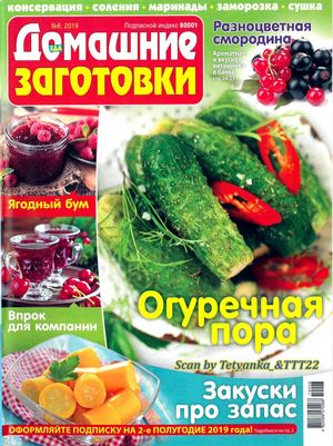 Домашние заготовки №6, июнь 2019