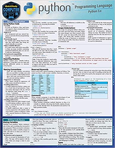 Python programming language by Berajah Jayne