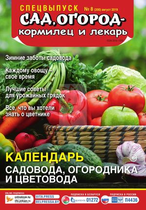 Сад, огород – кормилец и лекарь. Спецвыпуск №8, август 2019