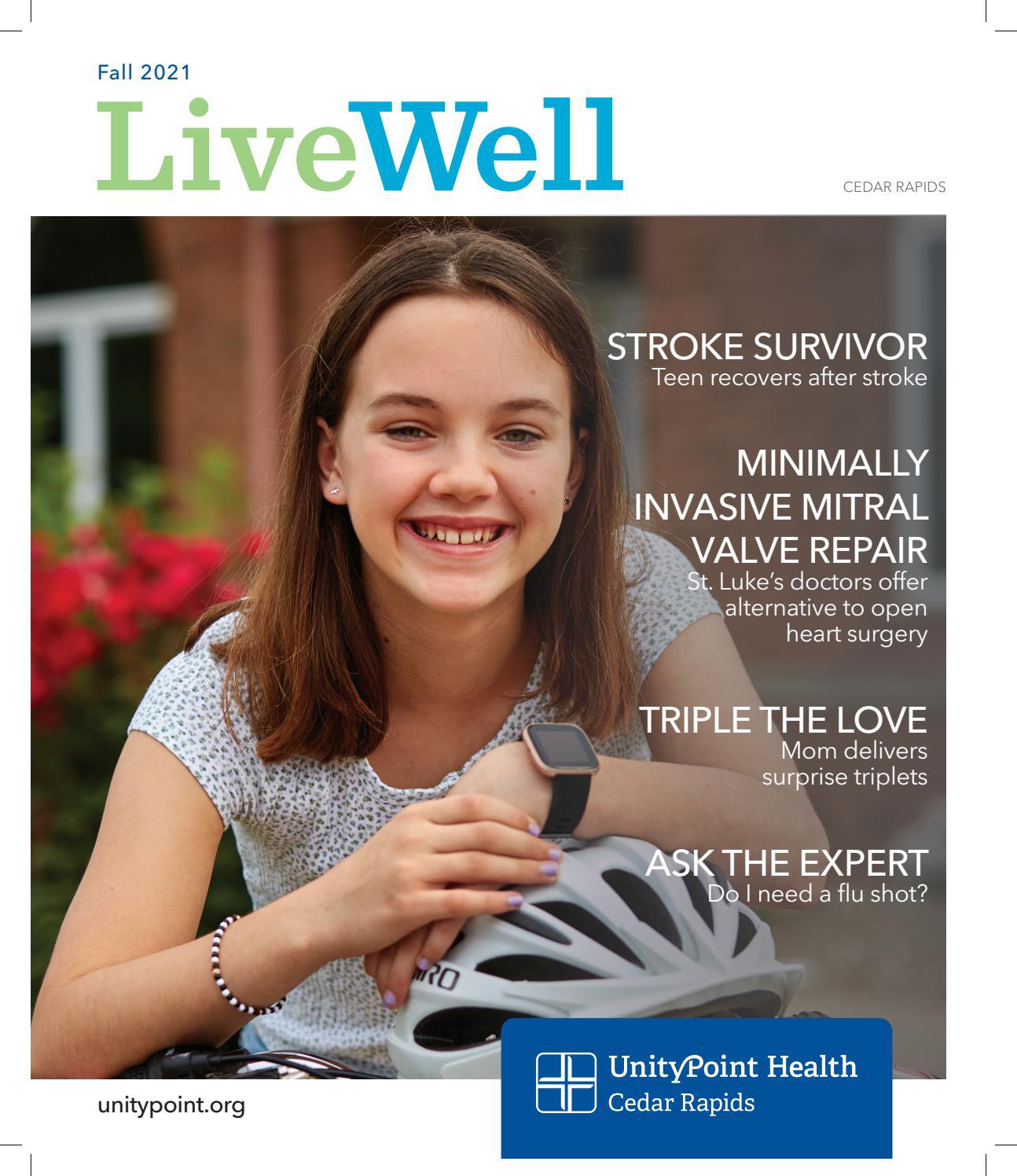 UnityPoint Health - Cedar Rapids LiveWell Fall 2021