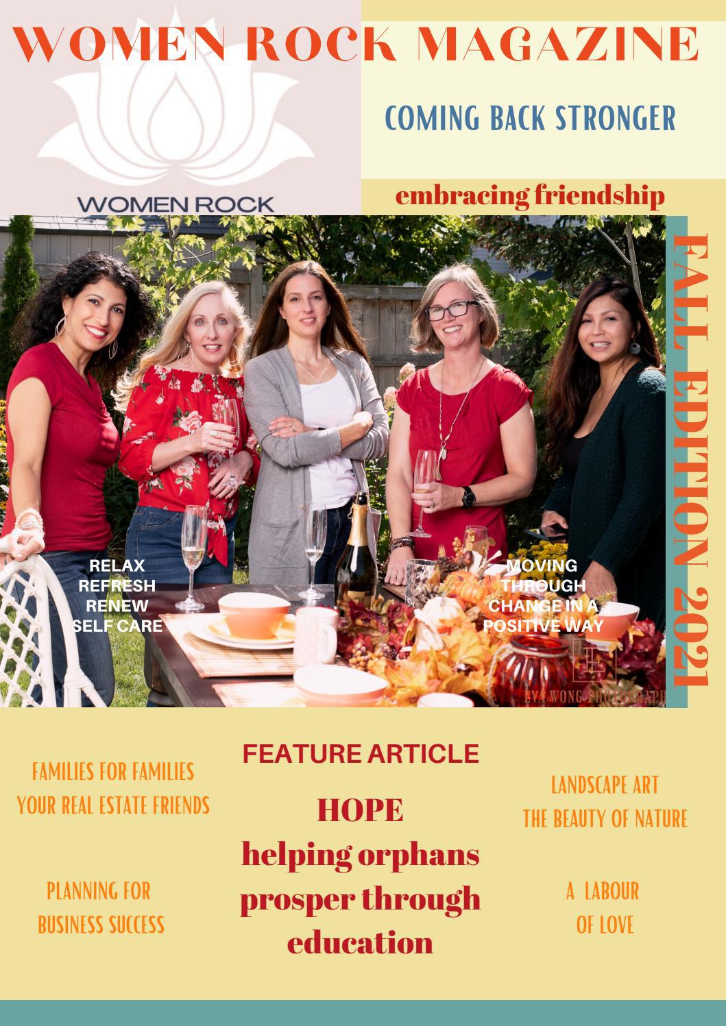 WOMEN ROCK MAGAZINE FALL EDITION - 2021