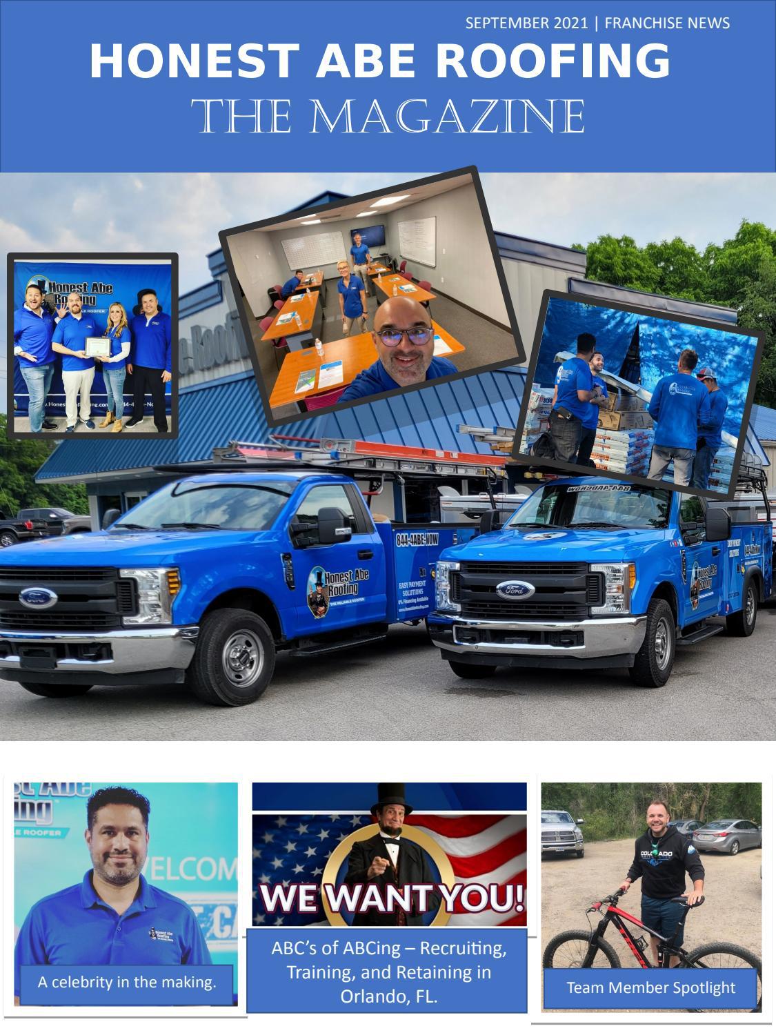 Honest Abe Roofing The Magazine - September 2021 Issue