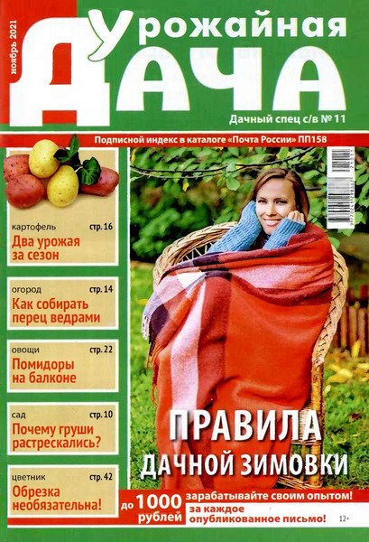 Дачный спец. Спецвыпуск Урожайная дача №11, ноябрь 2021