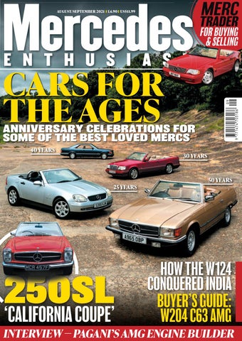 Mersedes Enthusias Magazine August/September 2021