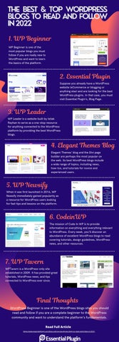 Most Popular & Top WordPress Blogs To Read And Follow In 2022