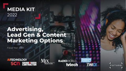 2022 B2B Media Kit - AV Tech Group