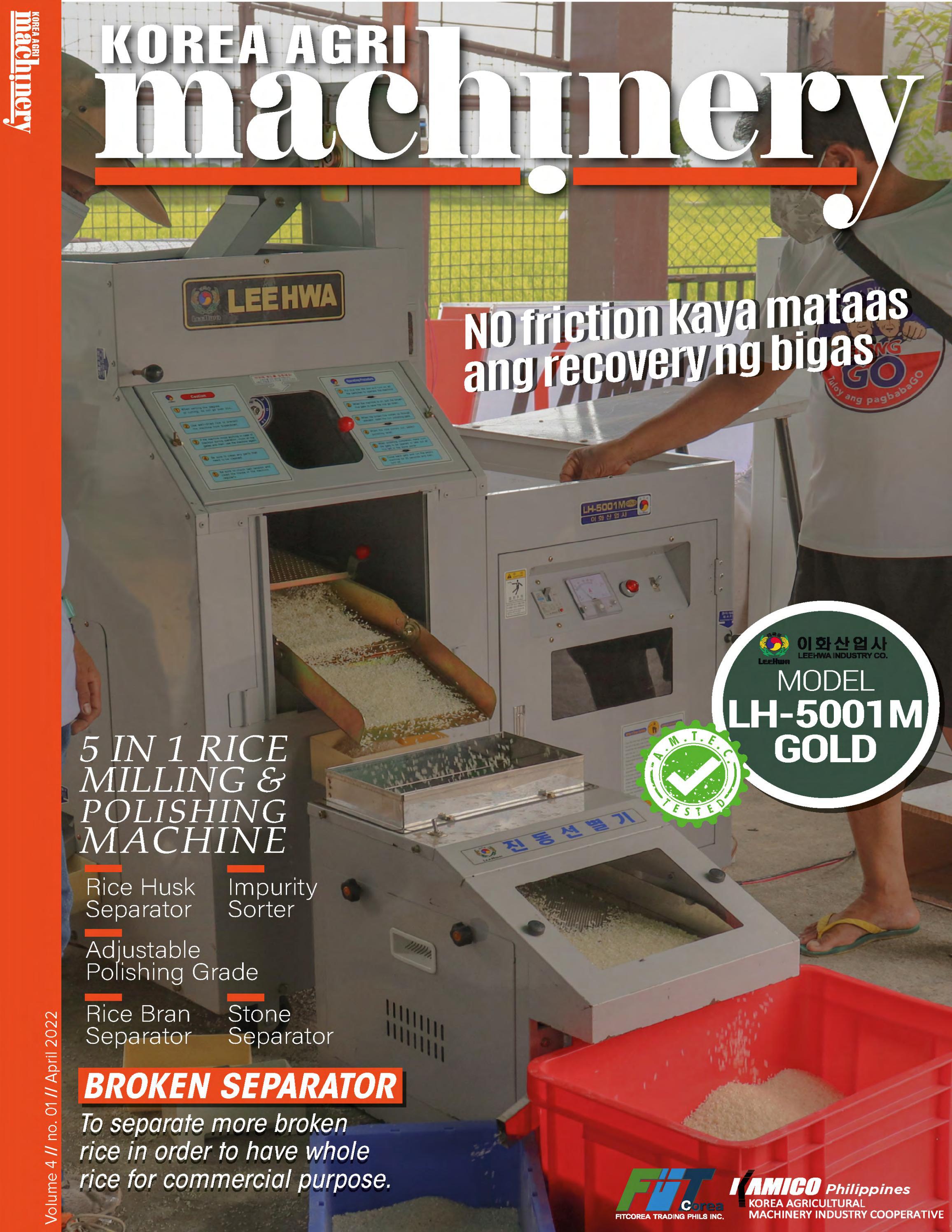 Korea Agri Machinery Magazine - APRIL 2022