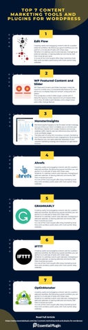 Top 7 Content Marketing Tools and Plugins For WordPress - EssentialPlugin