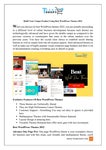 Build Your Unique Product Using Best WordPress Themes 2022
