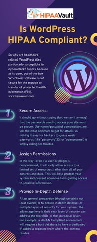 Is WordPress HIPAA Compliant?