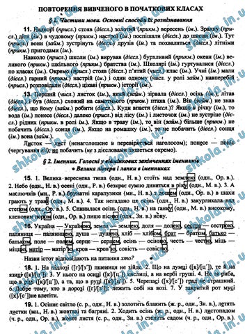 ГДЗ Українська мова 5 клас Глазова 2013