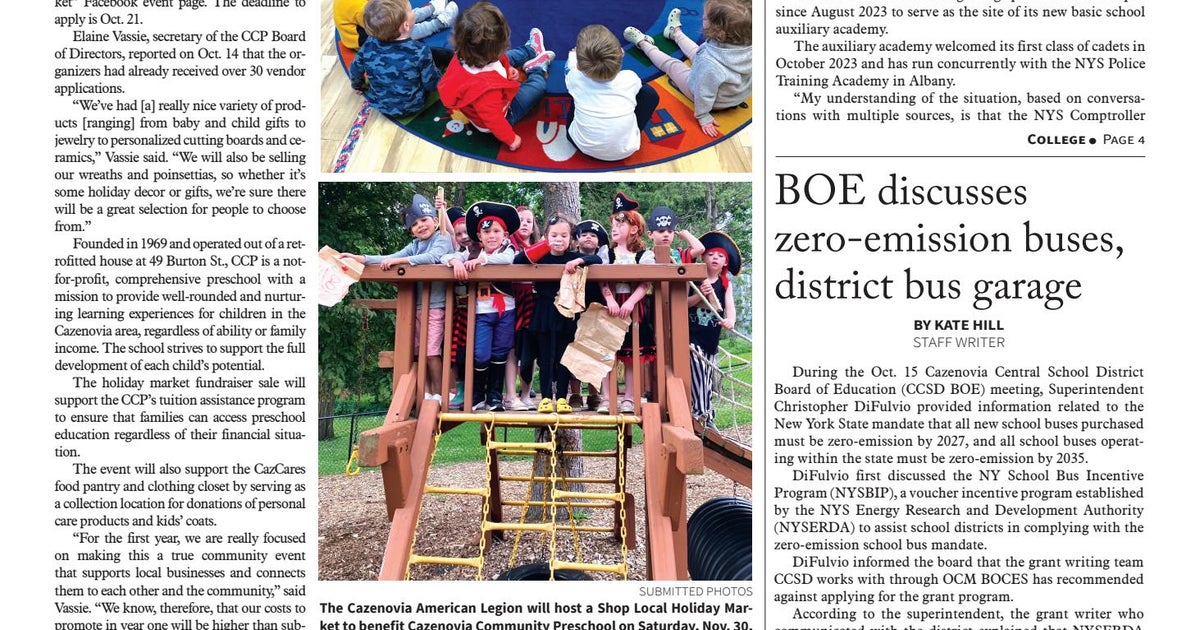 Cazenovia Republican digital edition - Oct. 23, 2024