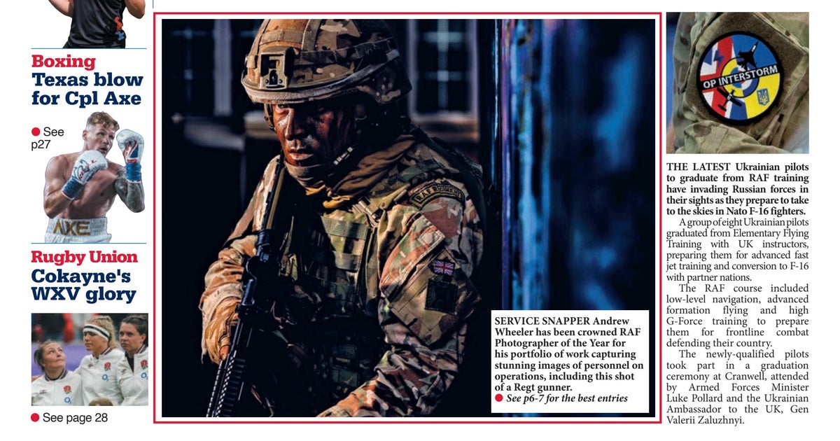 RAF News Edition 1595, November 01, 2024