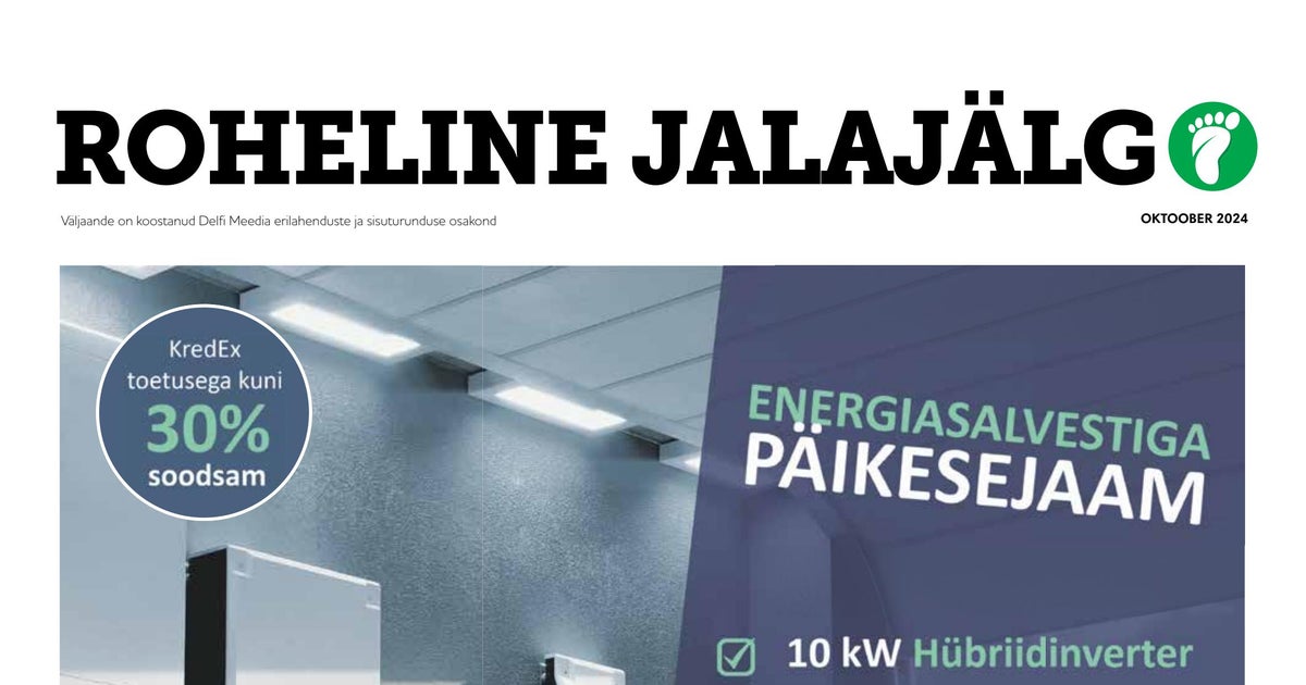 Roheline Jalajälg (Oktoober 2024)