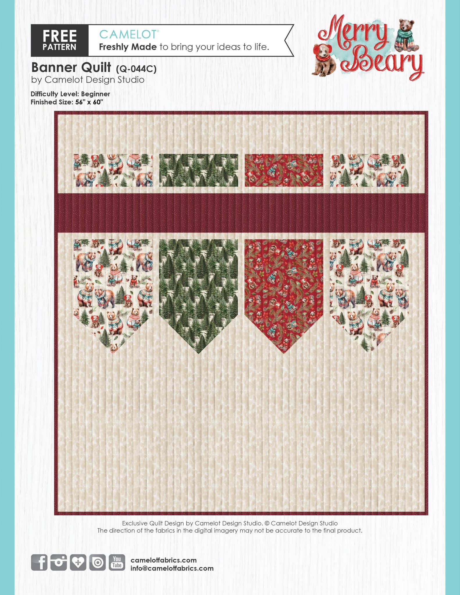 Camelot - Banner Quilt
