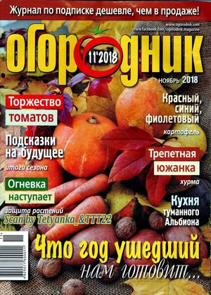 Огородник №11, ноябрь 2018