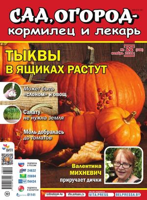 Сад, огород – кормилец и лекарь №22, ноябрь 2018
