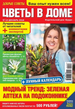 Цветы в доме №12, декабрь 2018