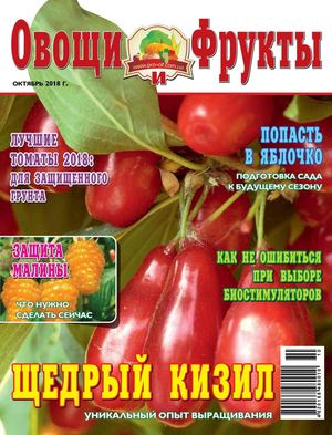 Овощи и фрукты №10, октябрь 2018