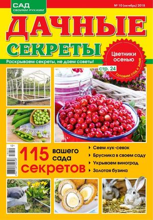 Дачные секреты №10, октябрь 2018