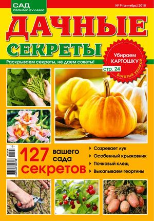 Дачные секреты №9, сентябрь 2018
