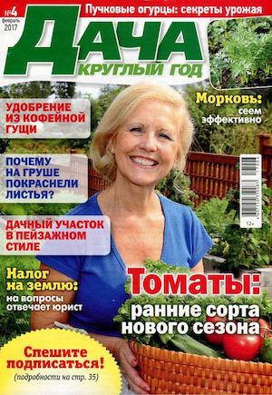 Дача круглый год №4, февраль 2017