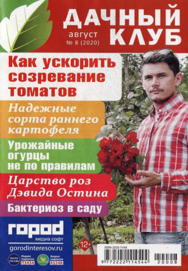 Дачный клуб №8, август 2020